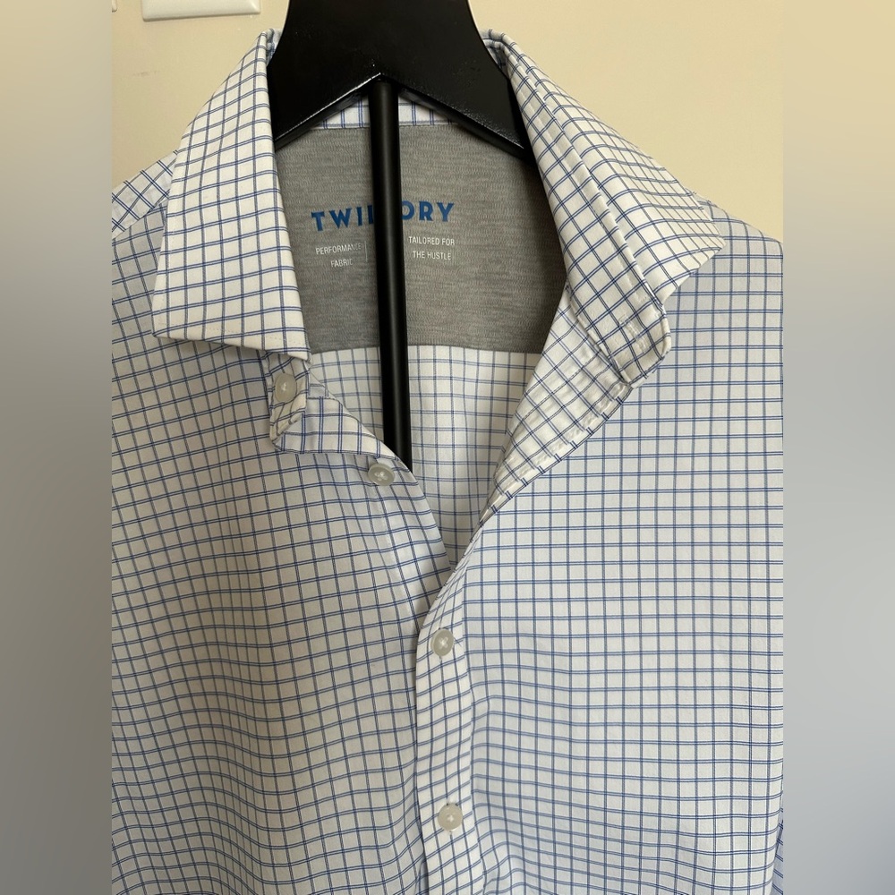 Performance Fabric Button Down Shirt - image 2